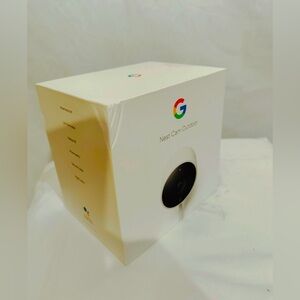 Google Nest Cam Camera Outdoor in White, Brand new never used, in original box.